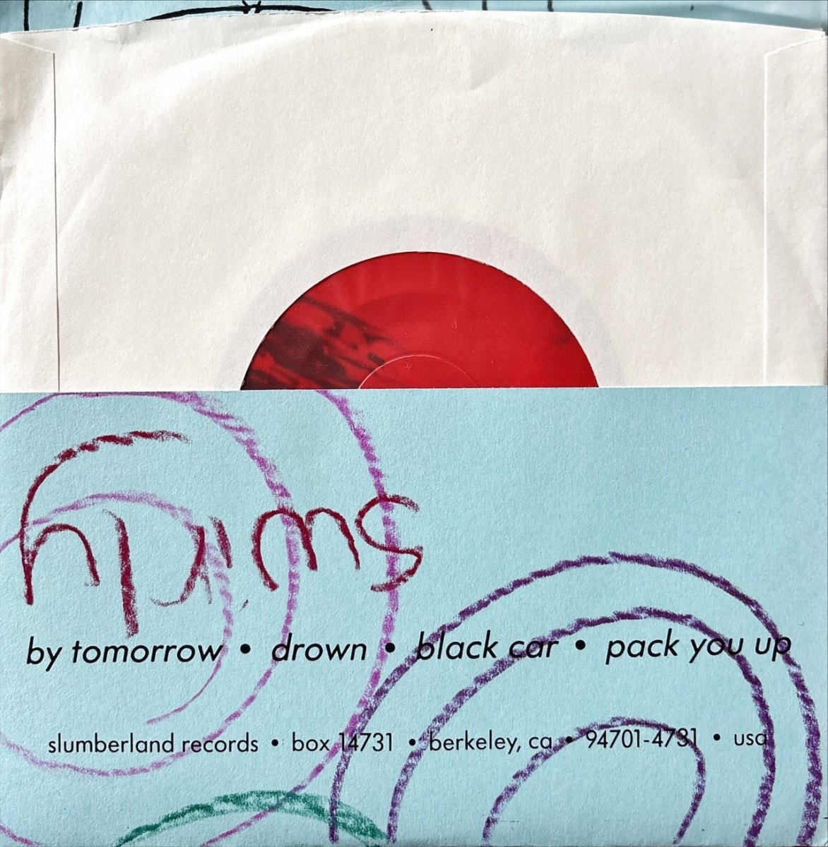 Black Tambourine - By Tomorrow - preppy records