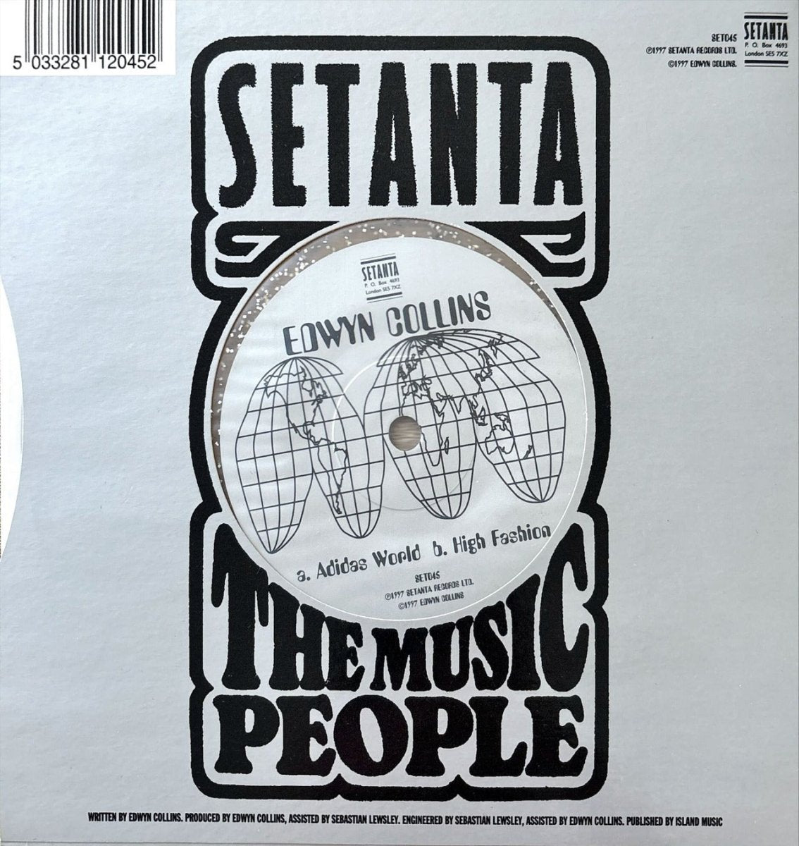 Edwyn Collins - Adidas World - preppy records