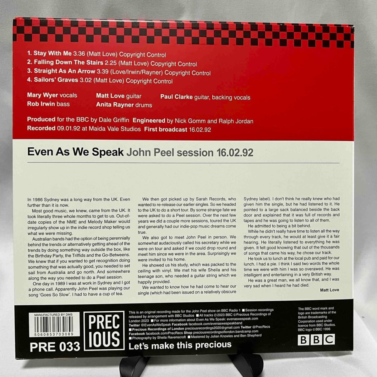 Even As We Speak - John Peel Session 16.02.92 - preppy records