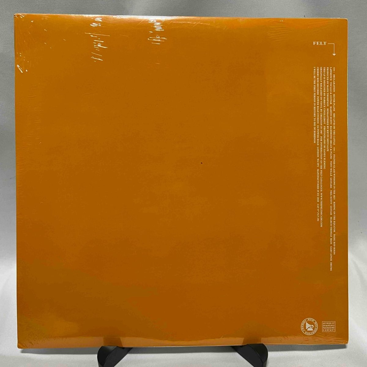 Felt - Poem Of The River - preppy records