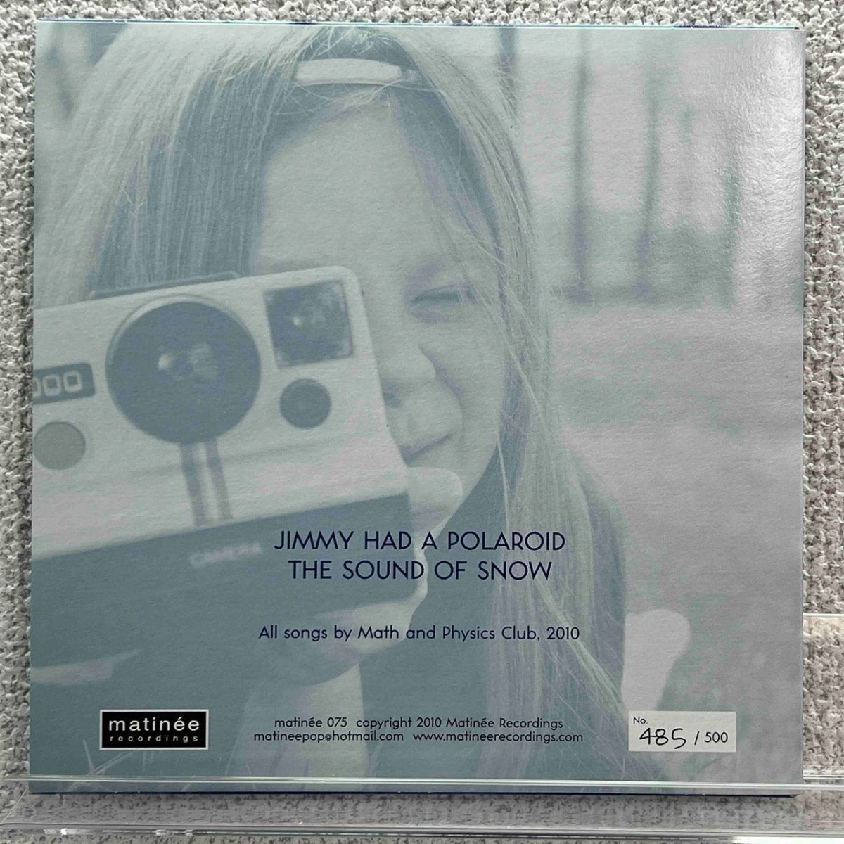 Math And Physics Club - Jimmy Had A Polaroid - preppy records