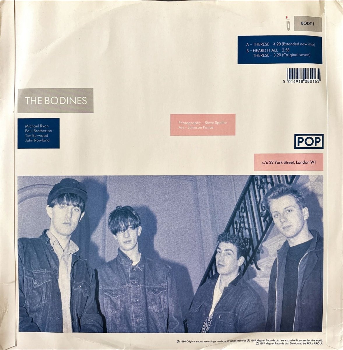 The Bodines – Therese - preppy records