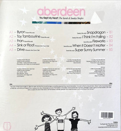 Aberdeen – You Kept My Heart: The Sarah & Sunday Singles - preppy records