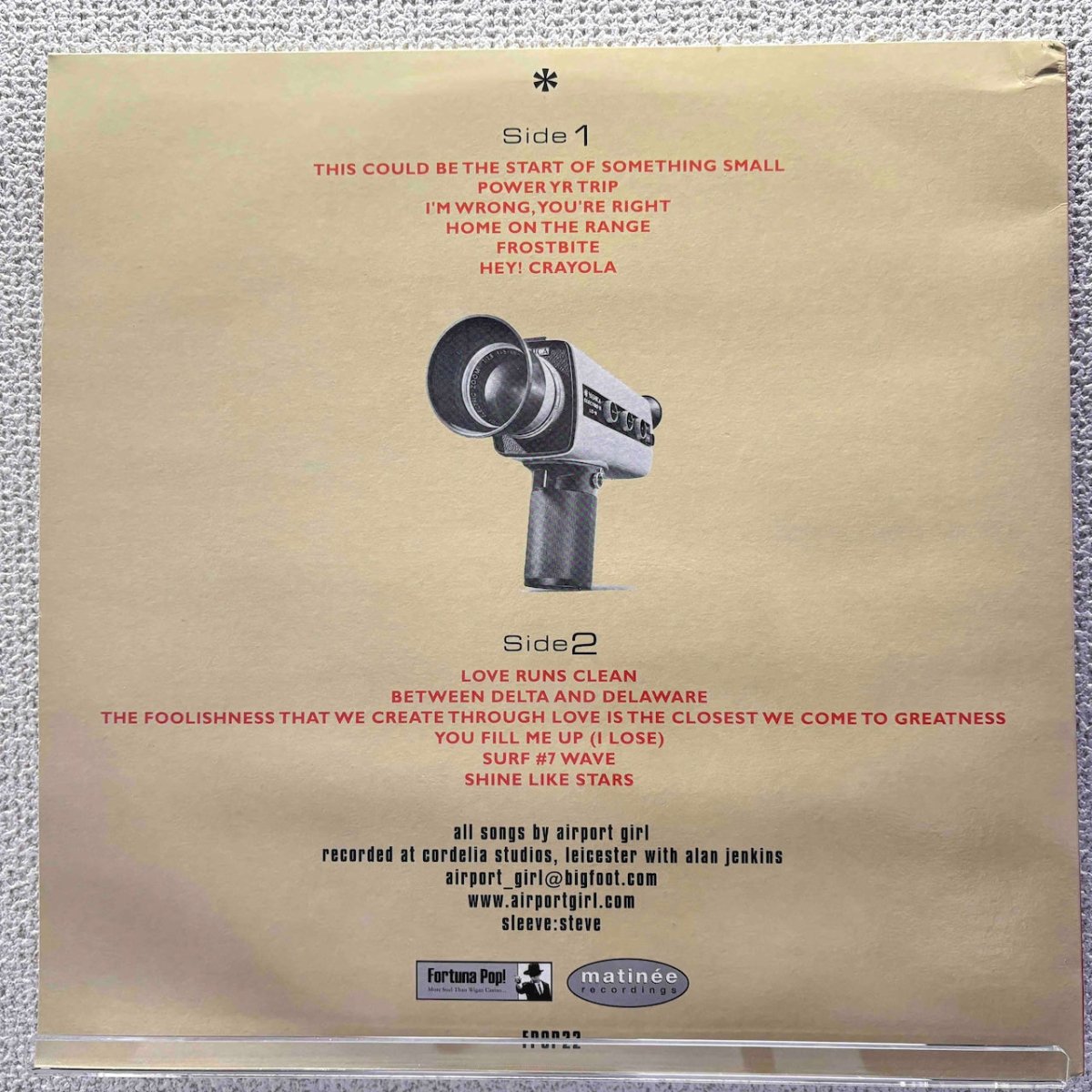 Airport Girl - Honey, I'm An Artist - preppy records