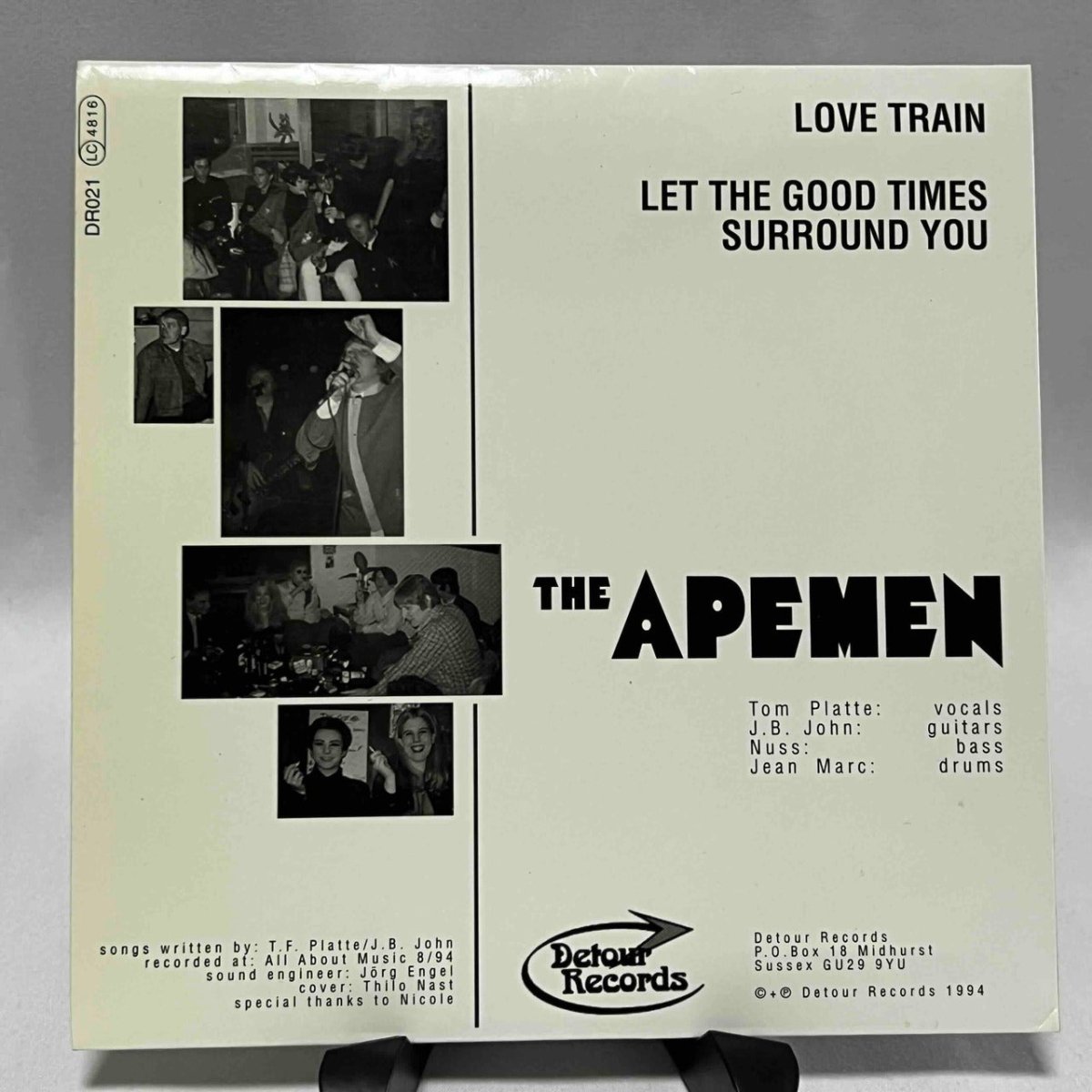 Apemen - Love Train - preppy records