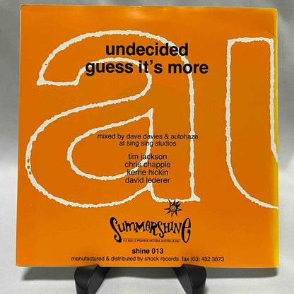 Autohaze - Undecided - preppy records