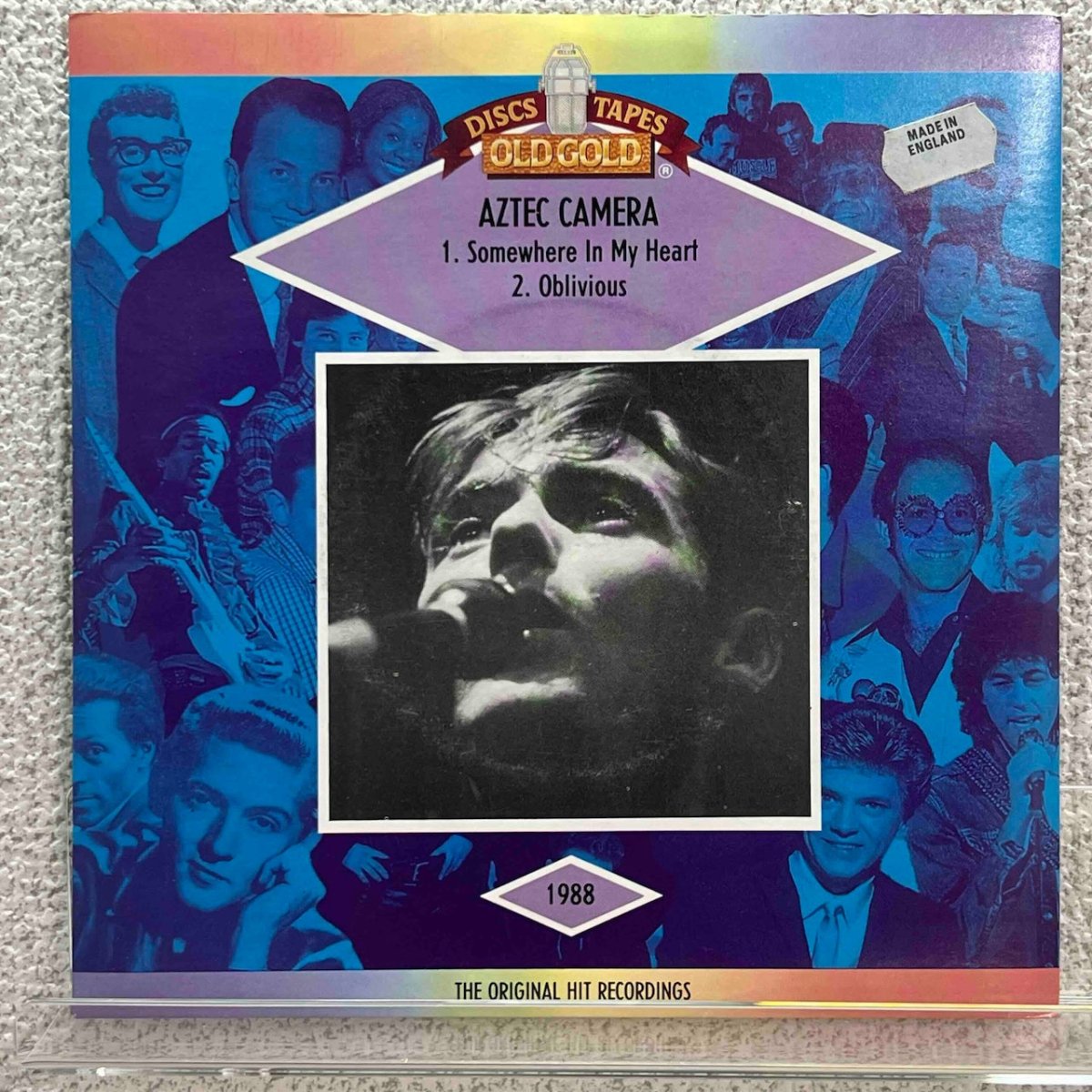 Aztec Camera - Somewhere In My Heart / Oblivious - preppy records