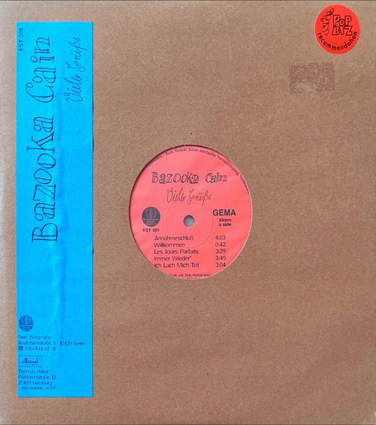 Bazooka Cain – Viele Grüße - preppy records
