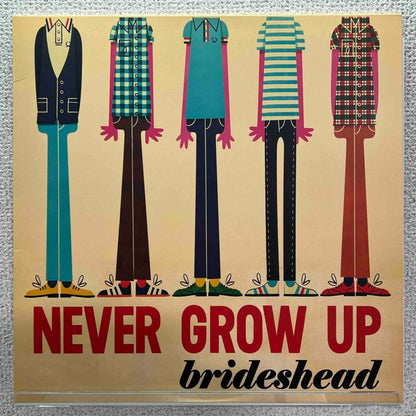 Brideshead - Never Grow Up - preppy records