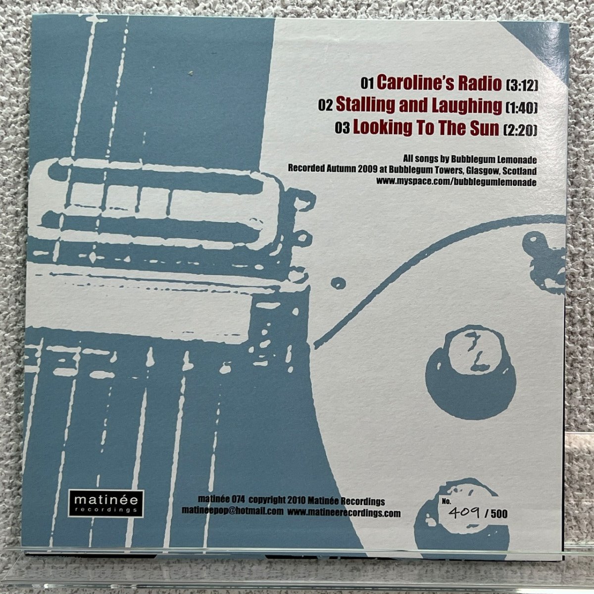 Bubblegum Lemonade - Caroline's Radio - preppy records