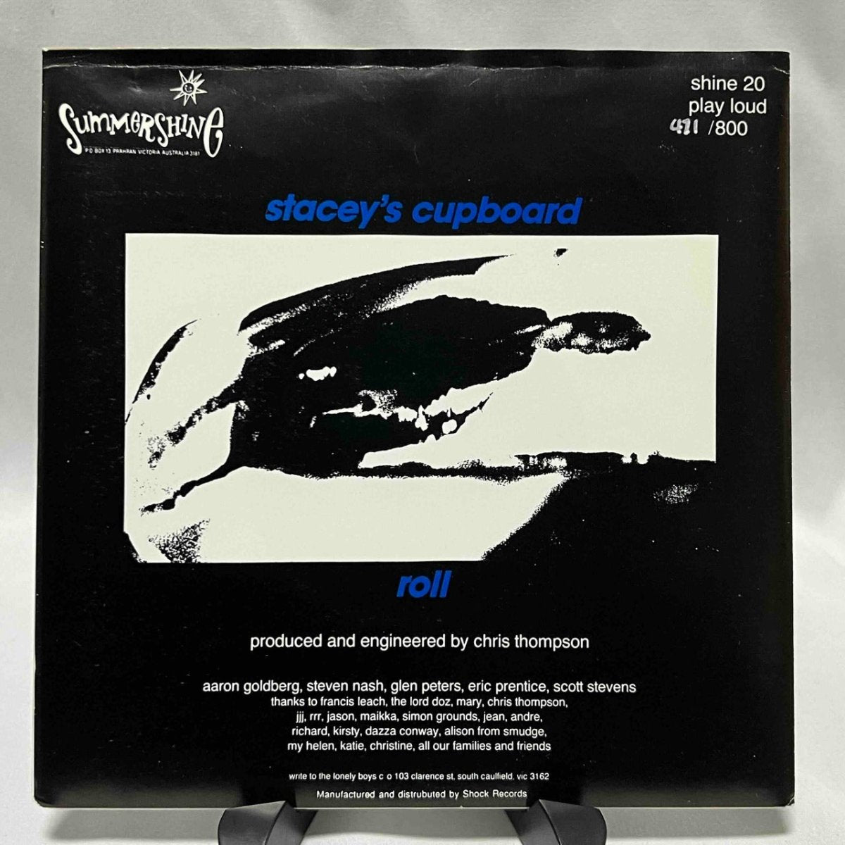 Earthmen - Stace's Cupboard - preppy records