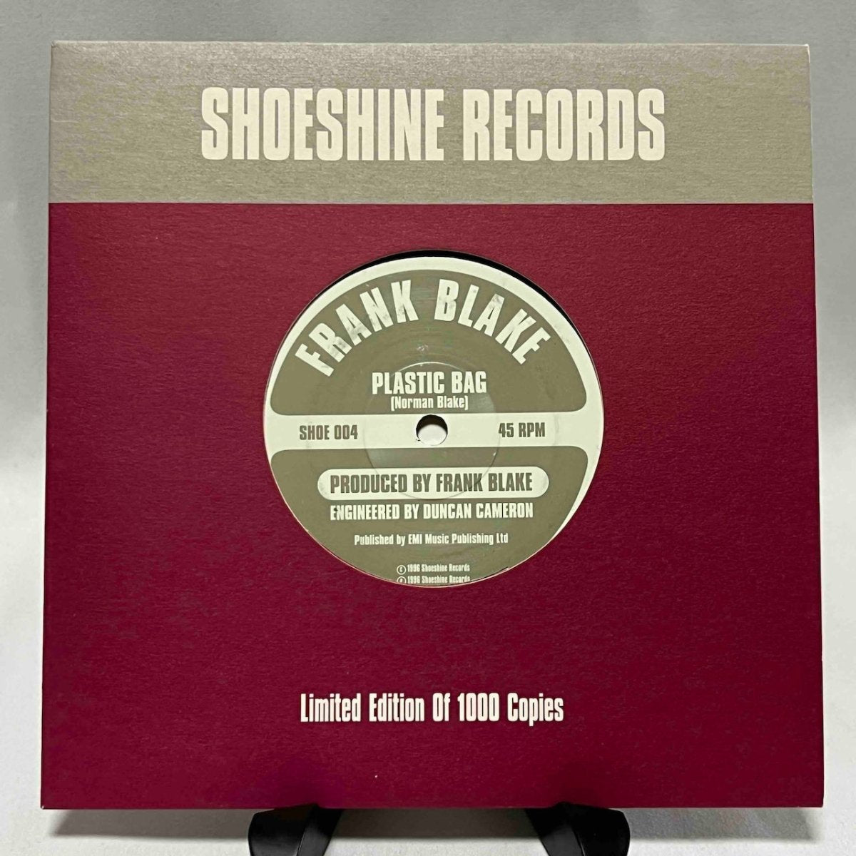 Frank Blake - Plastic Bag - preppy records