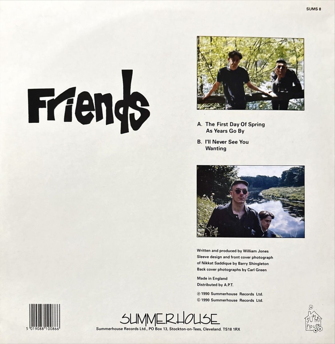 Friends – The First Day Of Spring - preppy records