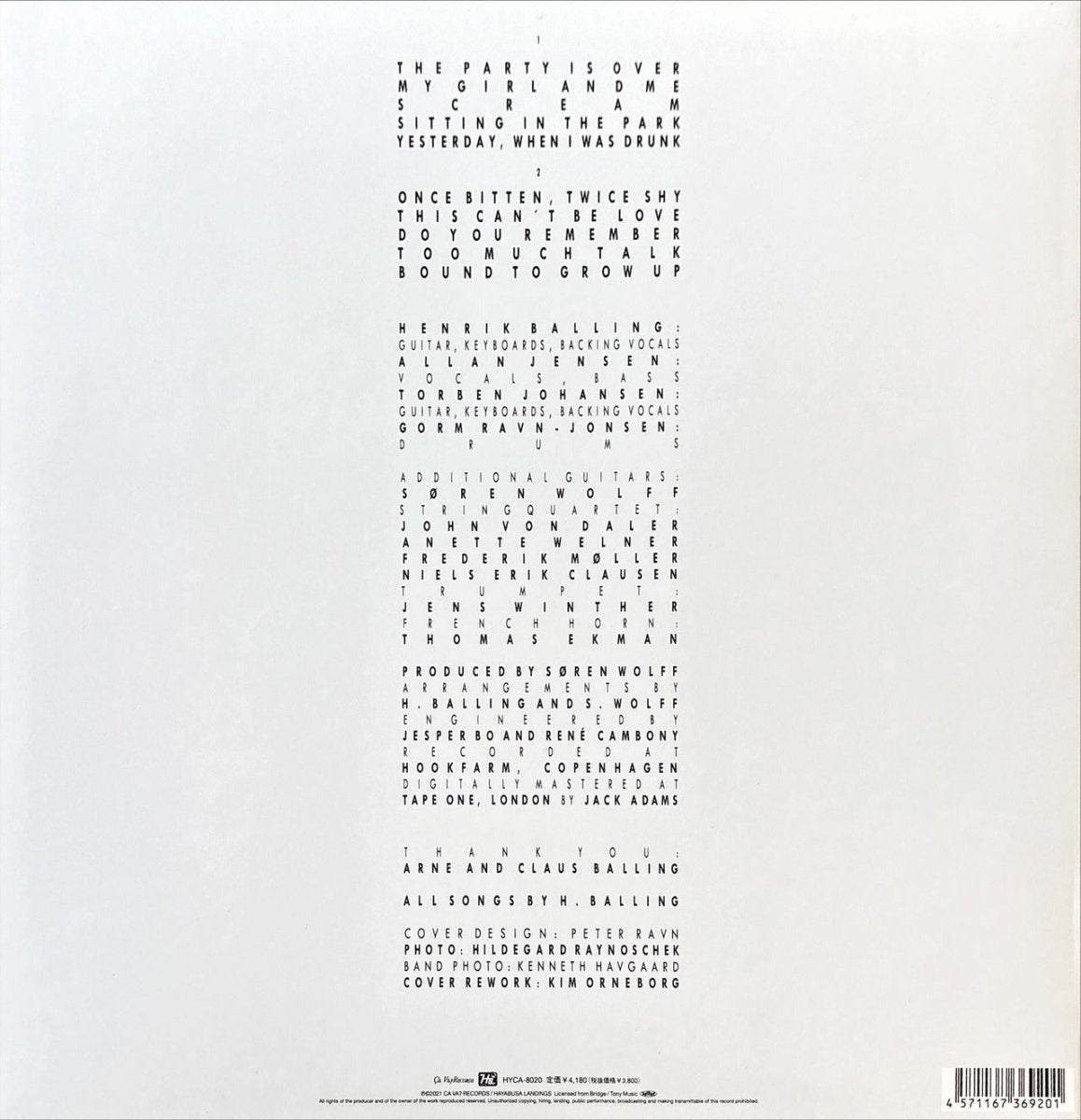 Gangway – Sitting In The Park - preppy records