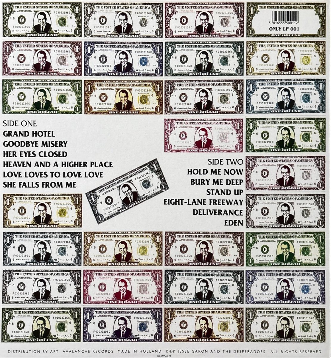 Jesse Garon & The Desperadoes – Nixon - preppy records