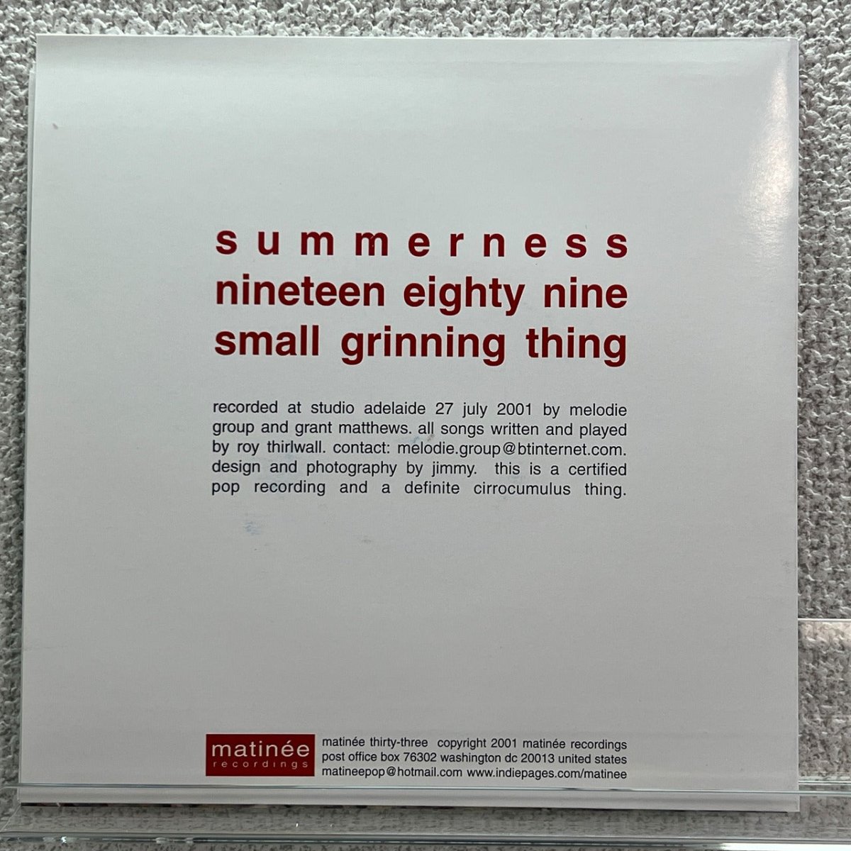 Melodie Group - Summerness - preppy records