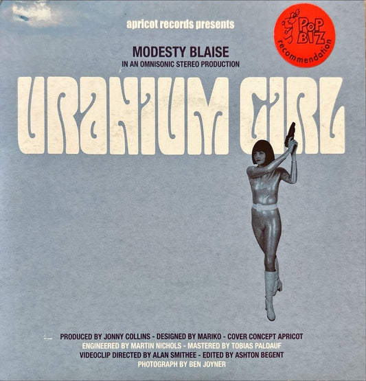 Modesty Blaise - Uranium Girl - preppy records
