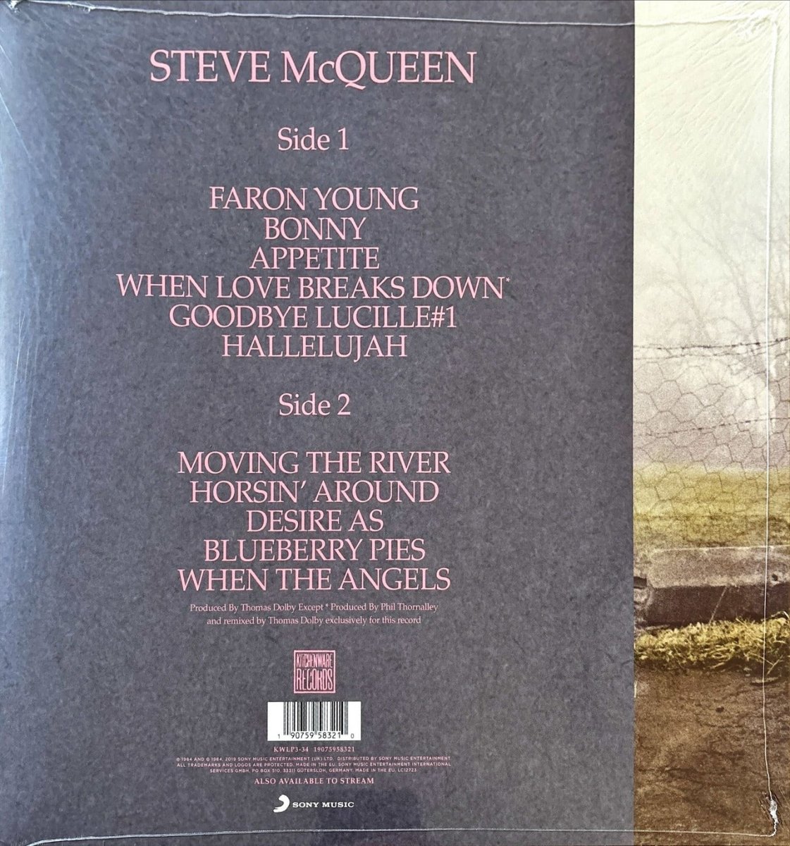 Prefab Sprout – Steve McQueen - preppy records