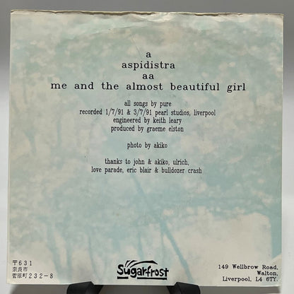 Pure – Aspidistra / Me And The Almost Beautiful Girl - preppy records