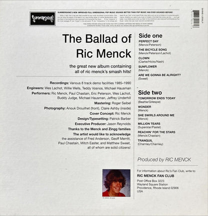 Ric Menck – The Ballad Of Ric Menck - preppy records