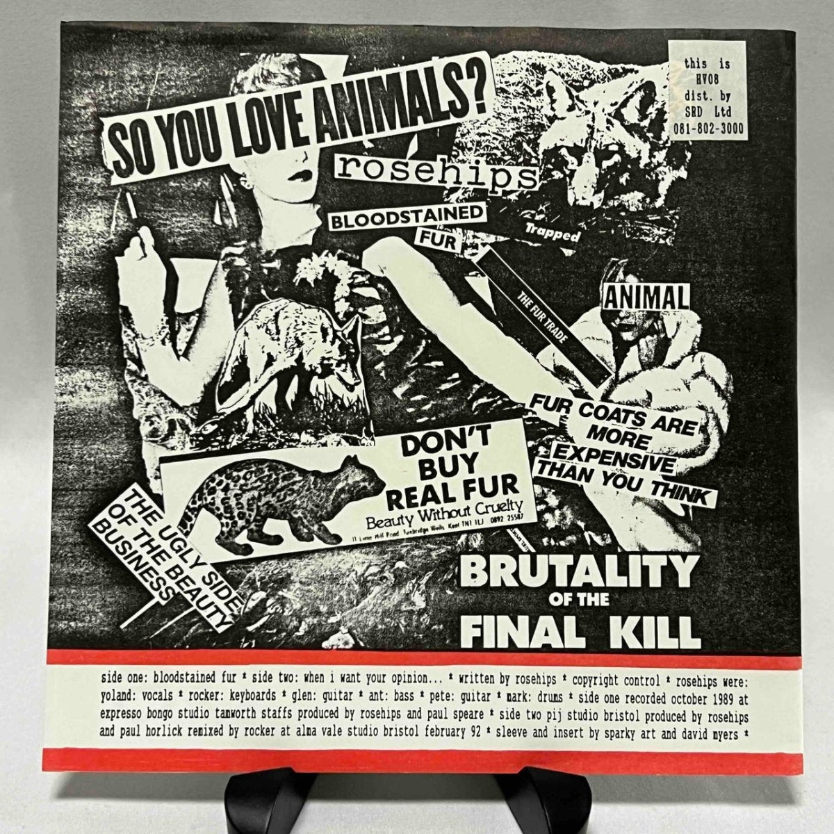 Rosehips - Bloodstained Fur - preppy records