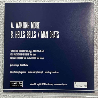 September Girls - Wanting More - preppy records