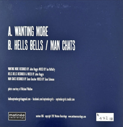 September Girls – Wanting More - preppy records