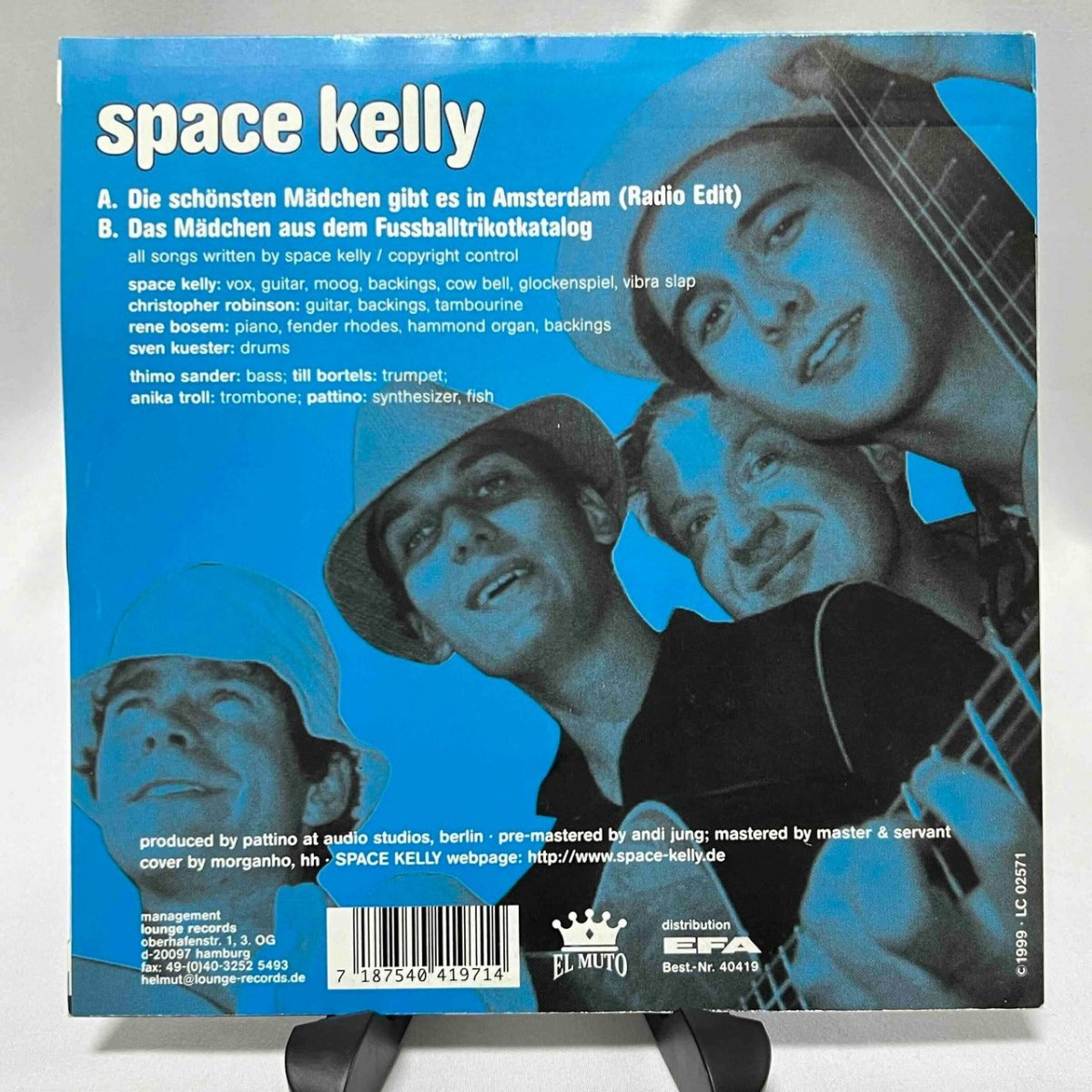 Space Kelly - Die Schönsten Mädchen Gibt Es In Amsterdam - preppy records
