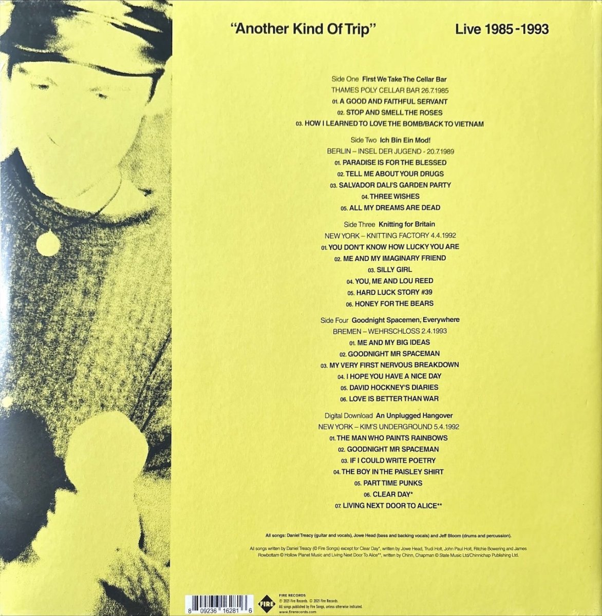 Television Personalities - Another Kind of Trip Live 1985 - 1993 - preppy records