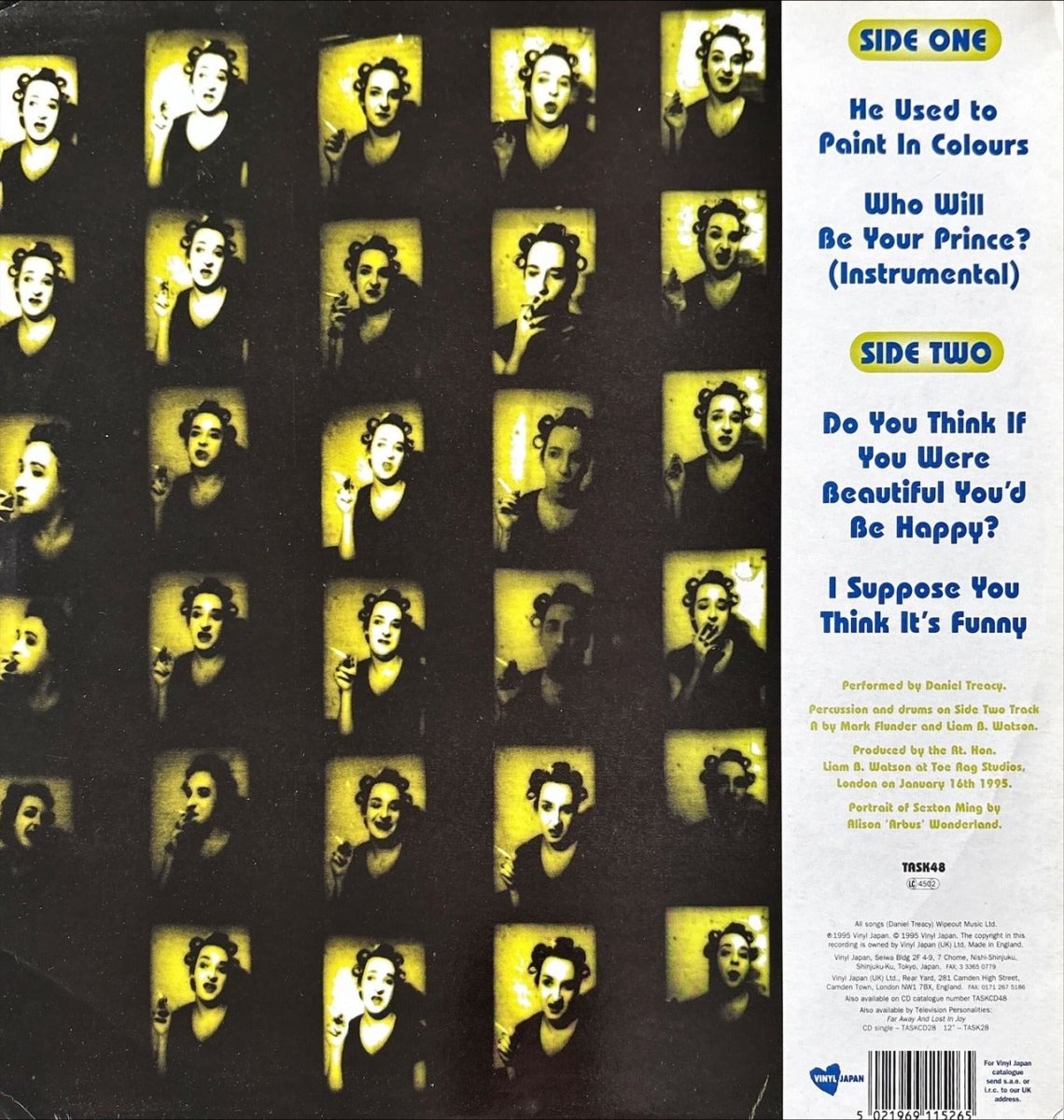 Television Personalities - Do You Think If You Were Beautiful You'd Be Happy? - preppy records