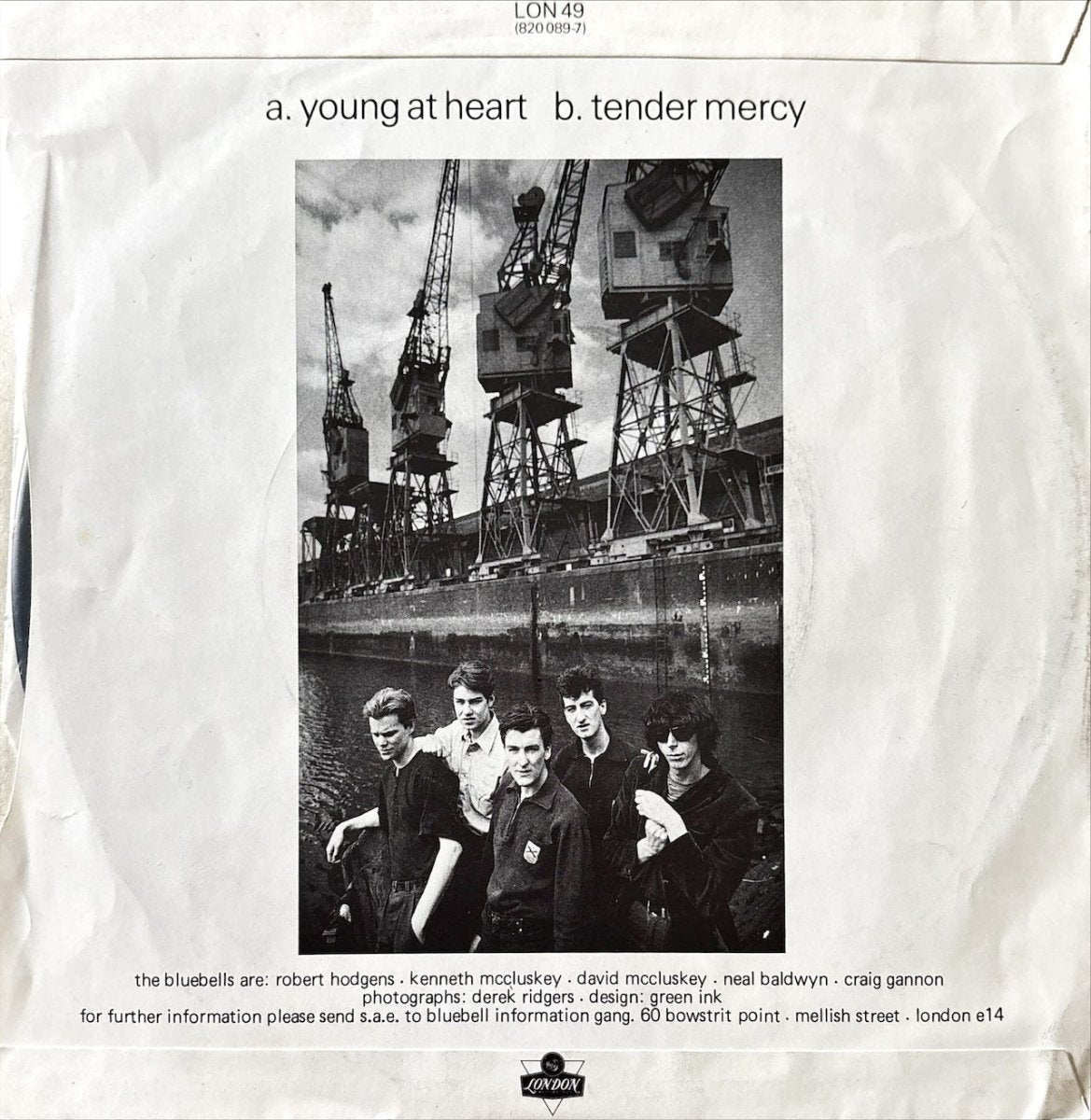 The Bluebells - Young At Heart - preppy records