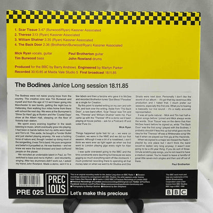 The Bodines - Janice Long Session 18.11.85 - preppy records