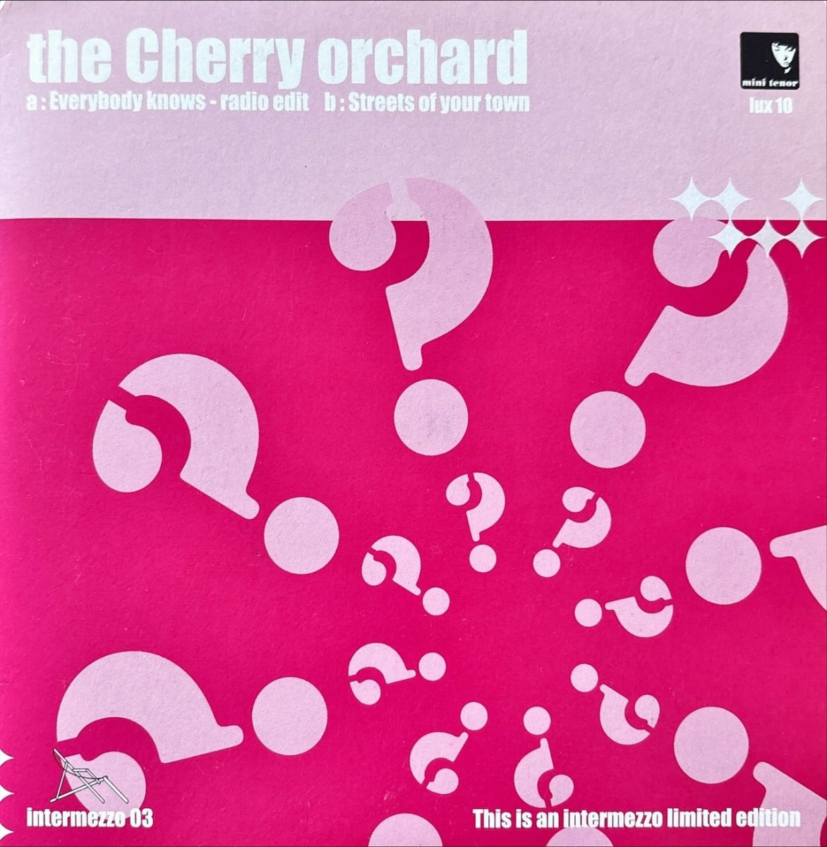 The Cherry Orchard – Everybody Knows - preppy records