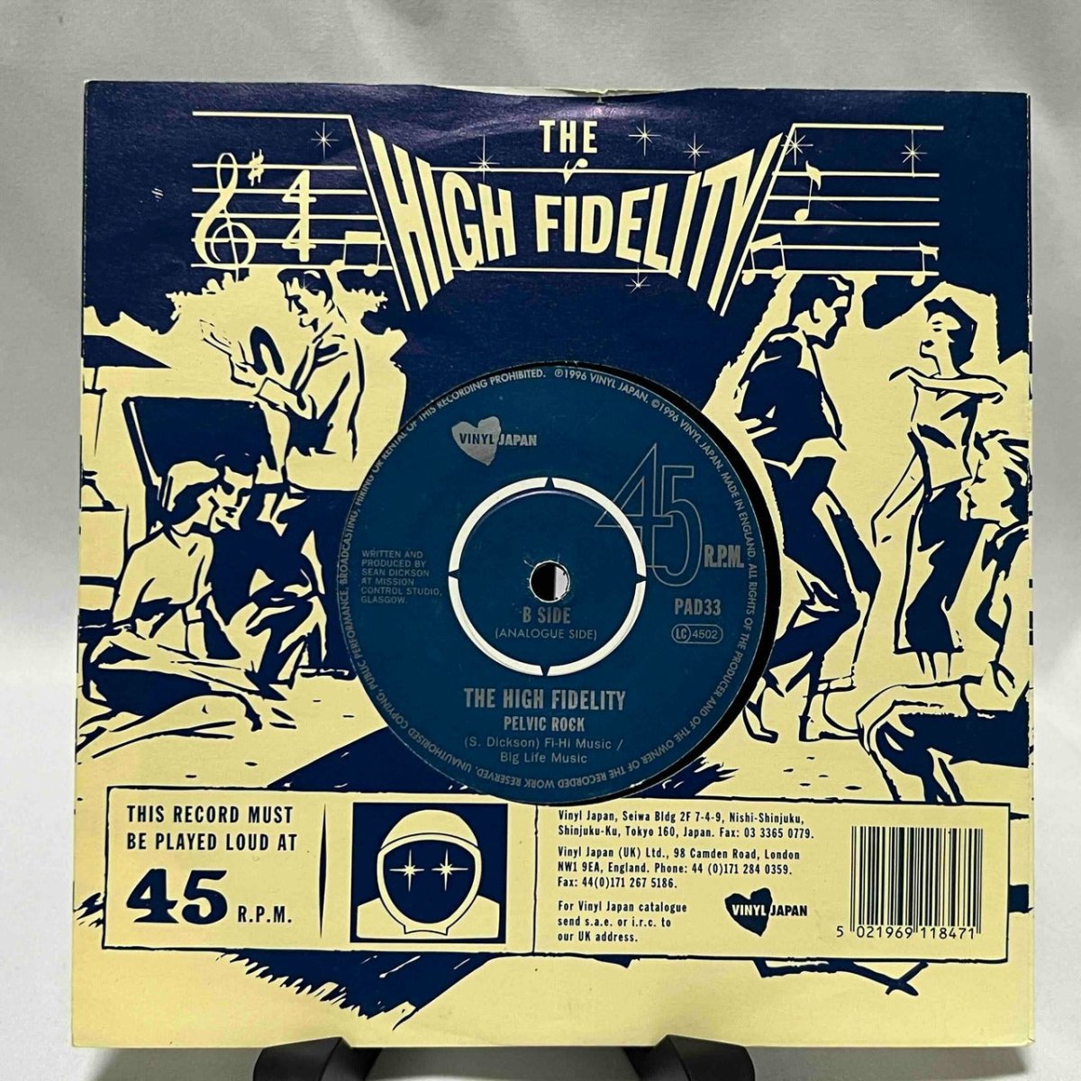 The High Fidelity - Addicted To A T.V. - preppy records