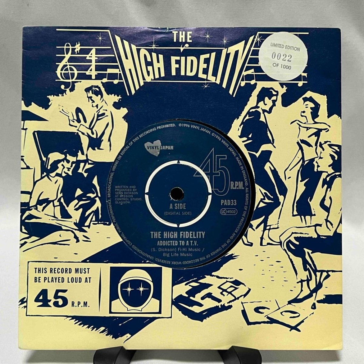 The High Fidelity - Addicted To A T.V. - preppy records