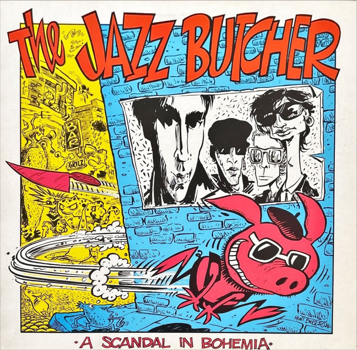 The Jazz Butcher – A Scandal In Bohemia - preppy records