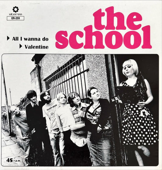 The School – All I Wanna Do / Valentine - preppy records