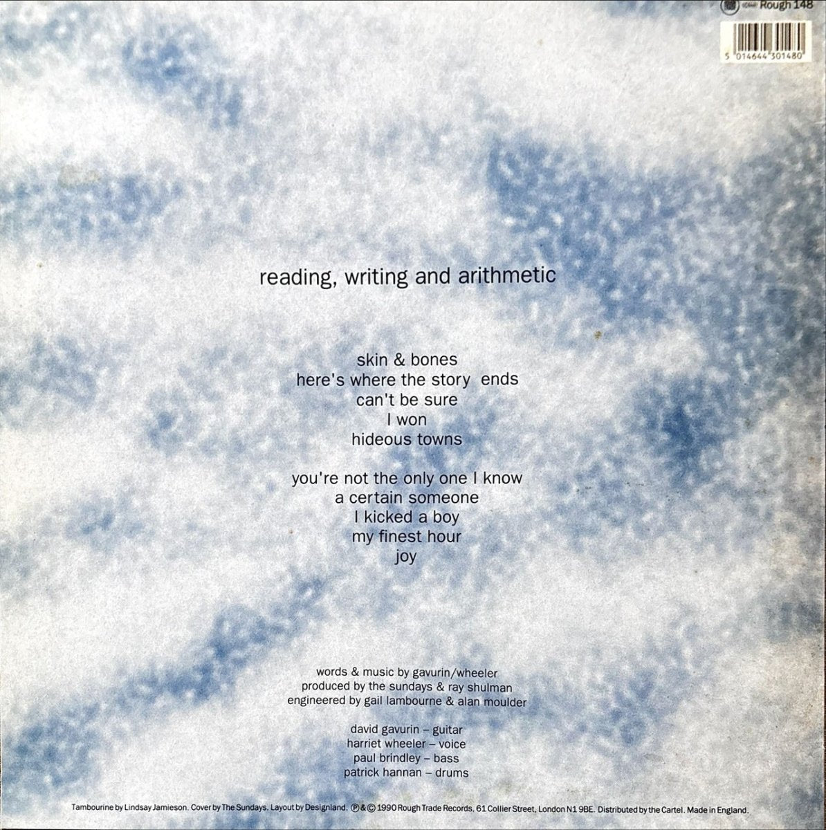 The Sundays - Reading,Writing And Arithmetic - preppy records