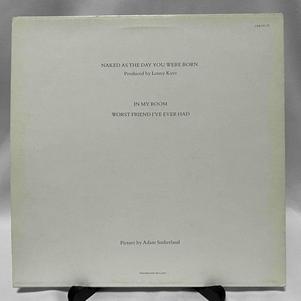 The Weather Prophets - Naked As The Day You Were Born - preppy records