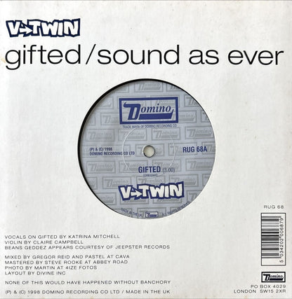 V - Twin - Gifted - preppy records