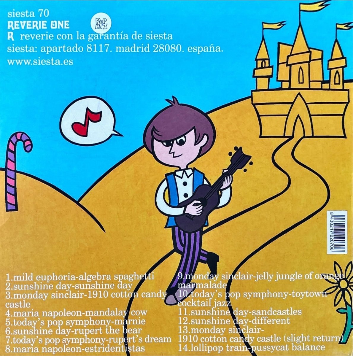 Various – Algebra Spaghetti - A Children's Fantasypop Album - preppy records