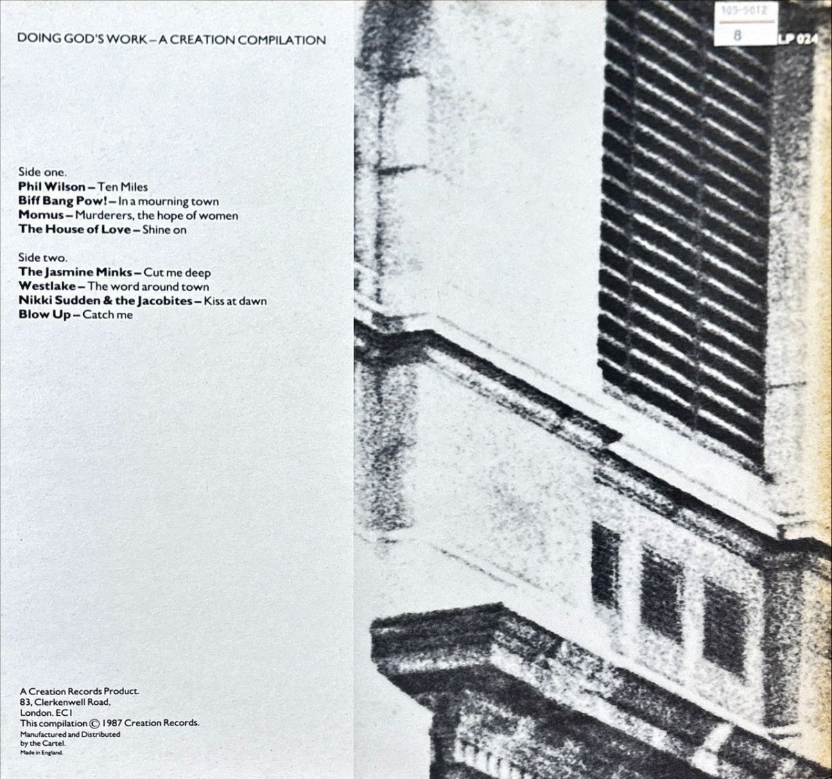 Various – Doing God's Work - A Creation Compilation - preppy records