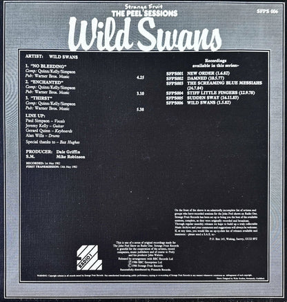 Wild Swans - The Peel Sessions - preppy records